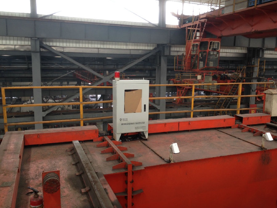 南京某冶金公司安裝門(mén)式起重機(jī)安全監(jiān)控系統(tǒng)二